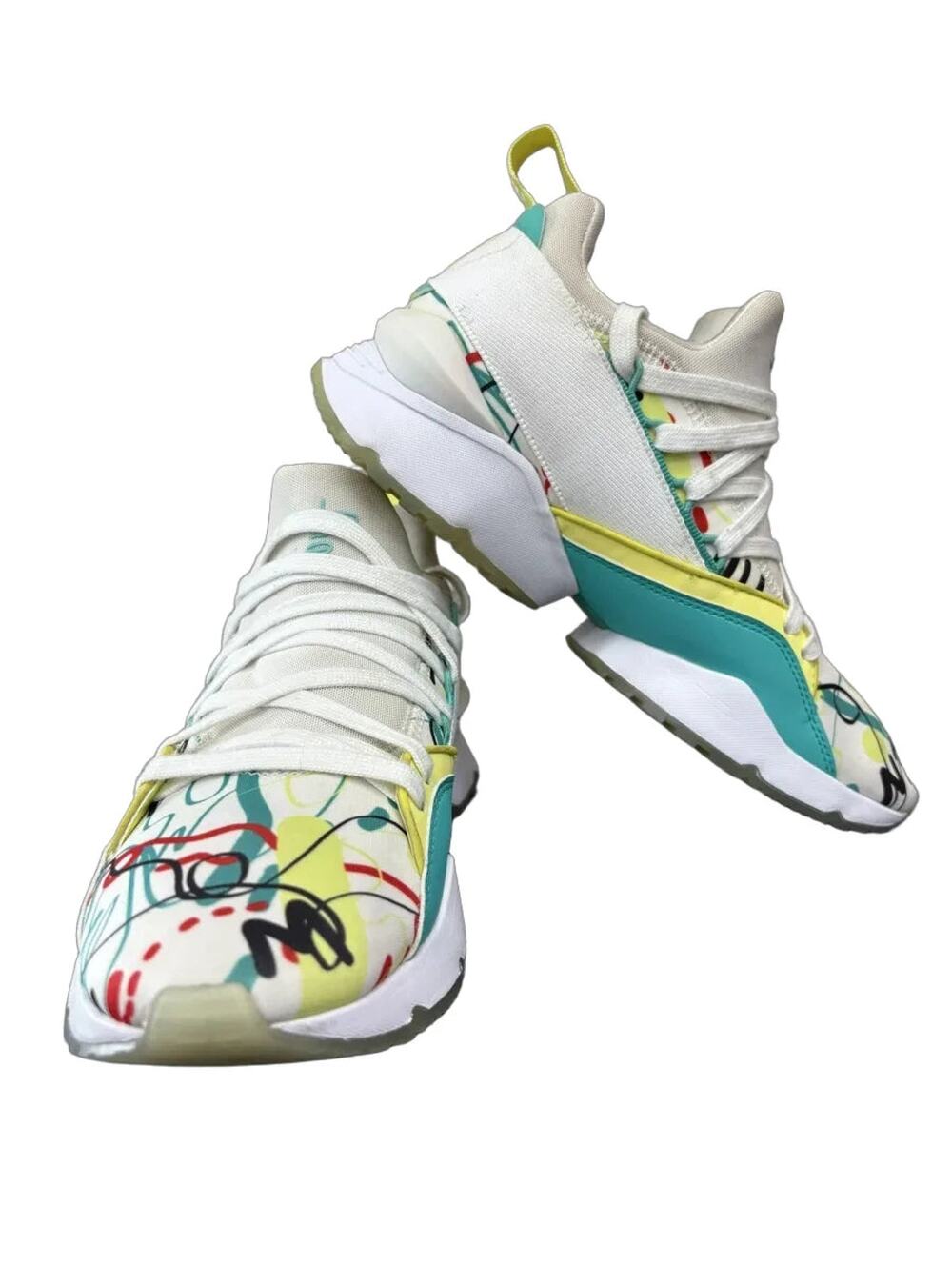 Puma Muse Maia Street Art Graphic Sneaker White